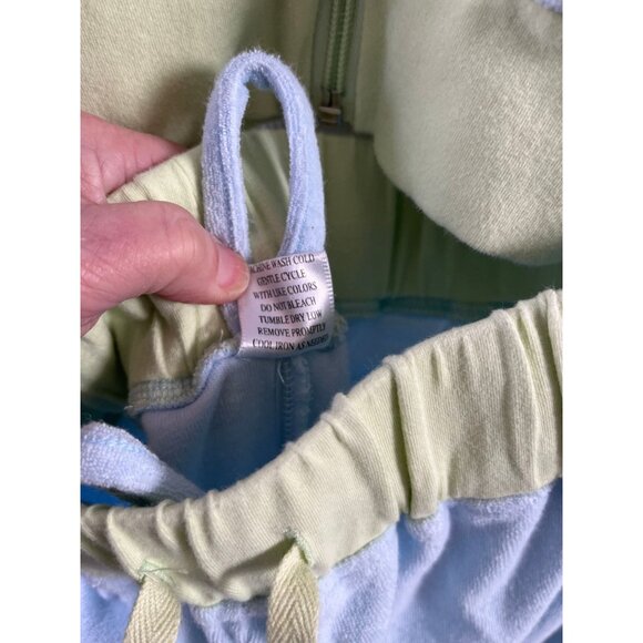 Vtg Bali Studio Collection 2 Piece Jacket With Hood & Matching Lounge Pants S - Picture 6 of 10